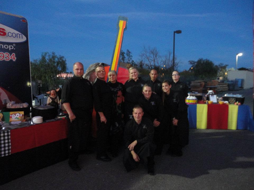 Picture of Tucson Creative catering staff on the about us page